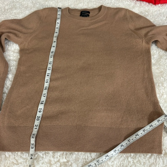 Halogen Cashmere Sweater Womens Size L Beige Long Sleeve Pullover Casual - Picture 7 of 11